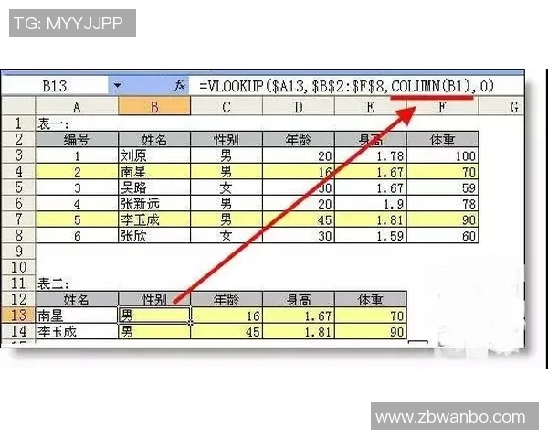 利用VLOOKUP函数轻松获取足球明星排名与数据分析技巧 利用VLOOKUP函数轻松获取足球明星排名与数据分析技巧