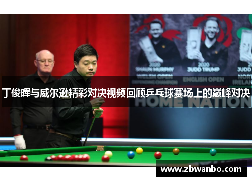 丁俊晖与威尔逊精彩对决视频回顾乒乓球赛场上的巅峰对决